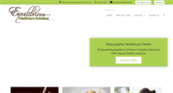 Desktop Screenshot of equilibriumhealthcaresolutions.com